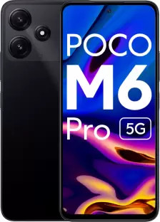 POCO M6 Pro 5G (Power Black, 128 GB)  (6 GB RAM)#JustHere